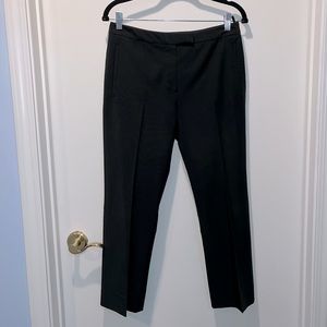 Prada Black Cropped Dress Trousers